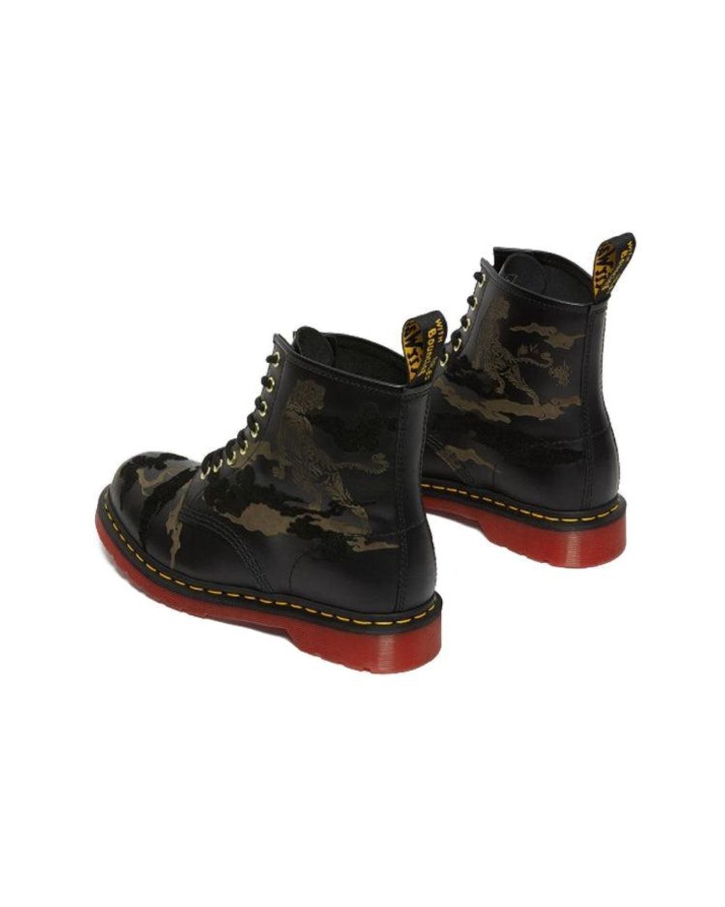 Dr. Martens Black 1460 Yott Martin Boots