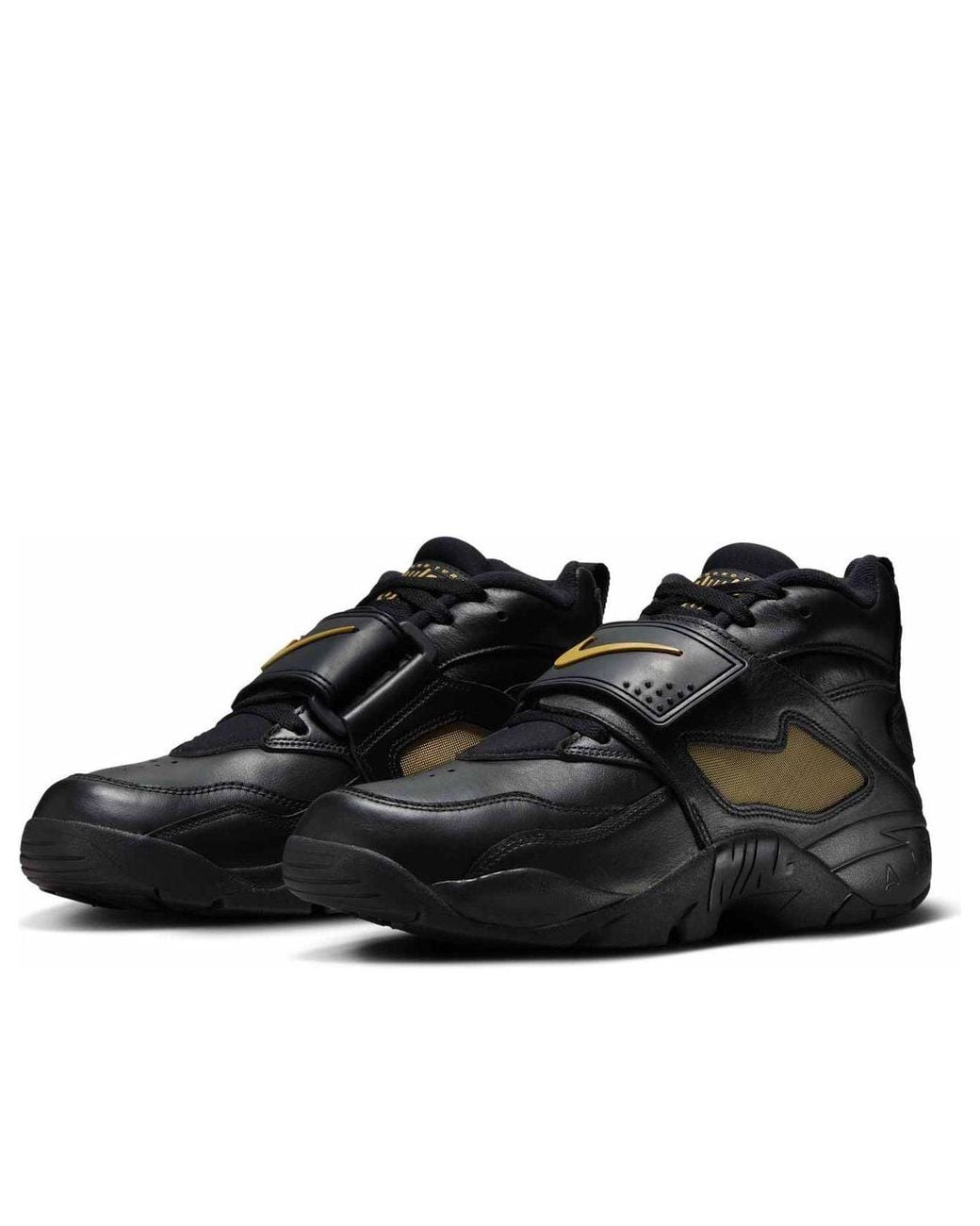 Nike Black Air Diamond Turf Metallic' for men