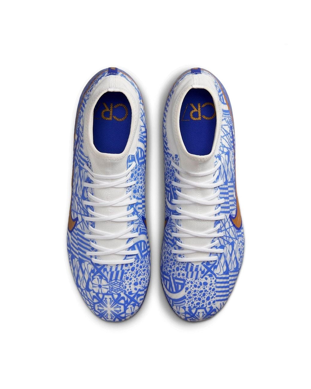 Nike Blue Mercurial Superfly 9 Academy Cr7 Ag for men