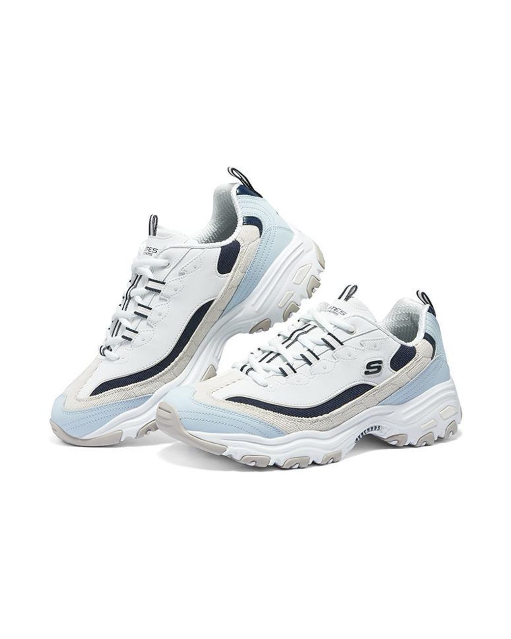 Skechers Blue D'Lites Varsity Spirit Sneaker for men