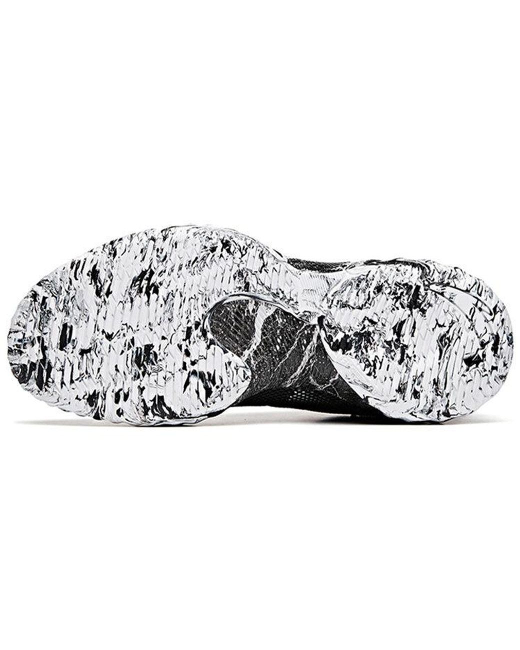 Anta Black Basketball Series Sneakers 'Graffiti' for men
