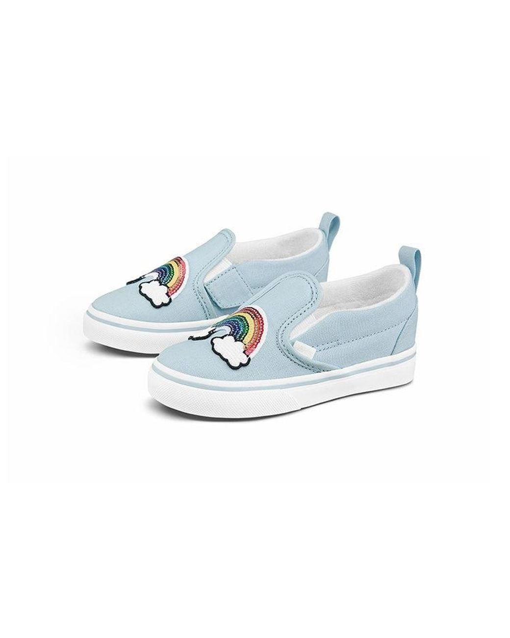 Vans Blue Slip-On Kids Vn0A348834C for men