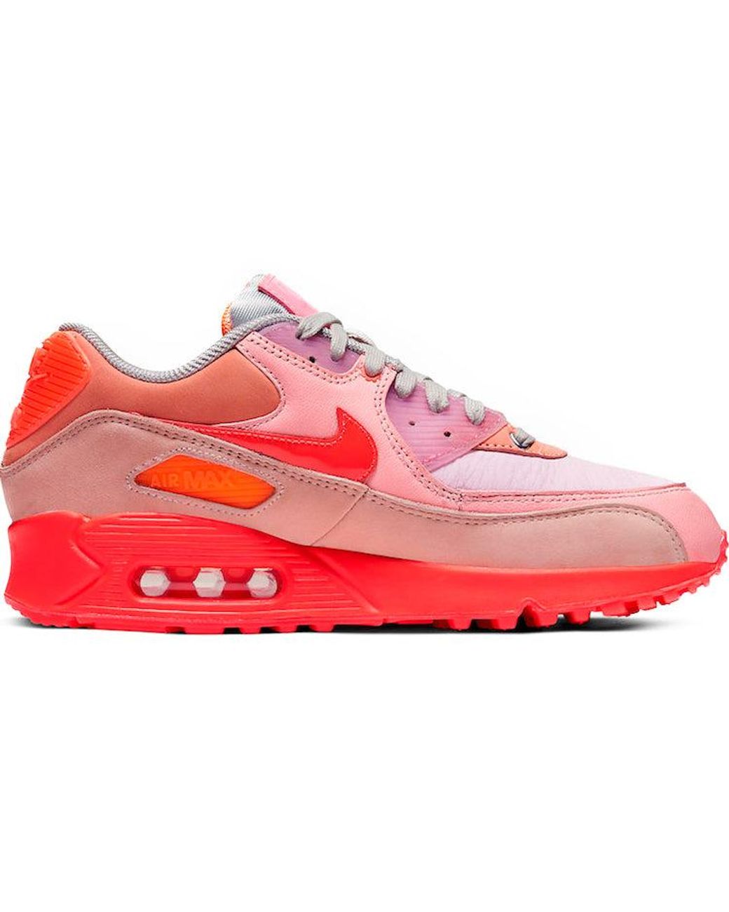 Intiem verjaardag domein Nike Air Max 90 'platinum Crimson' in Pink | Lyst