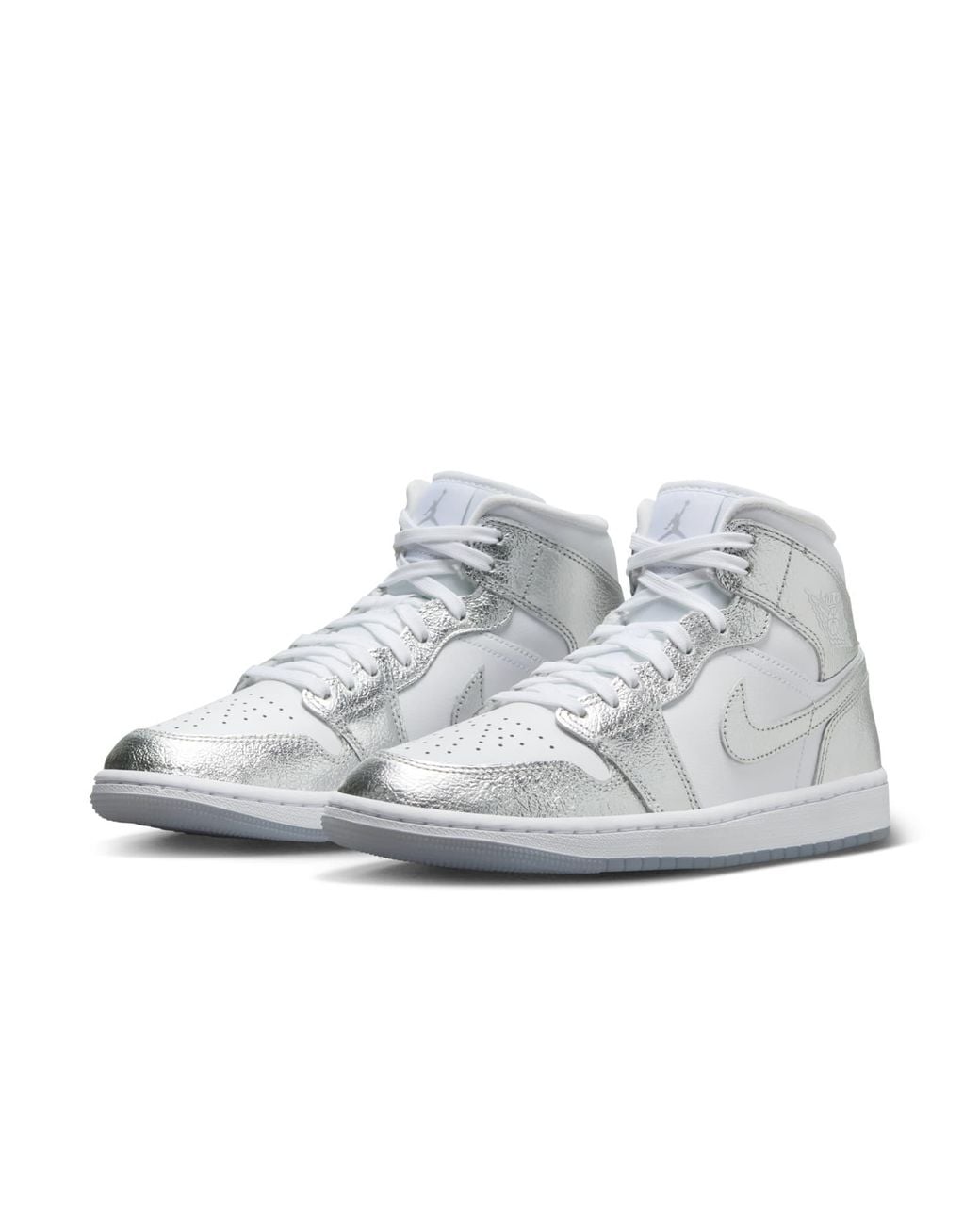 Nike Gray (Wmns) 1 Mid Se 'Metallic'