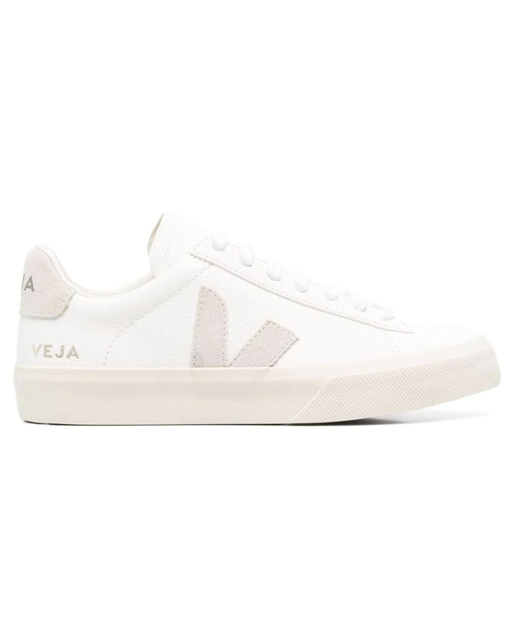 Veja White Campo Chromefree Lace-Up Sneakers 'Extra'