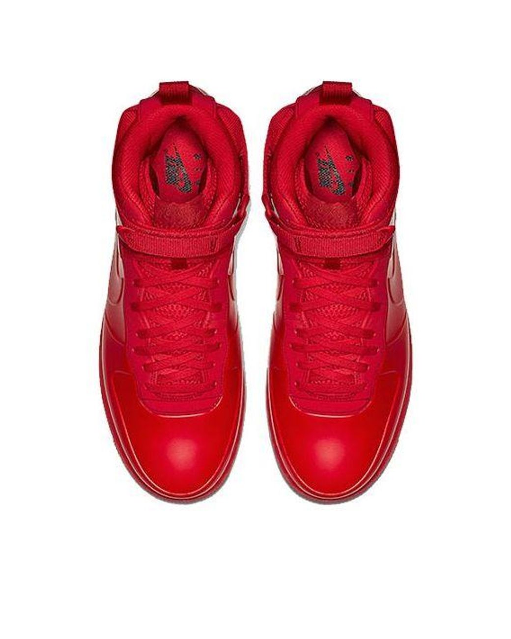 Nike Red Air Force 1 Foamposite for men
