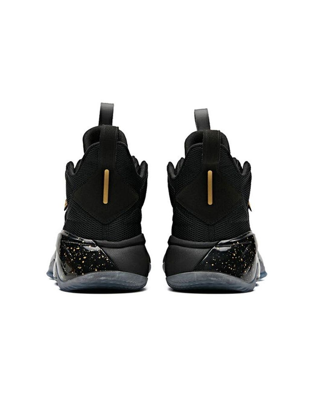 Anta Black Mid Top Basketball Shoes for men