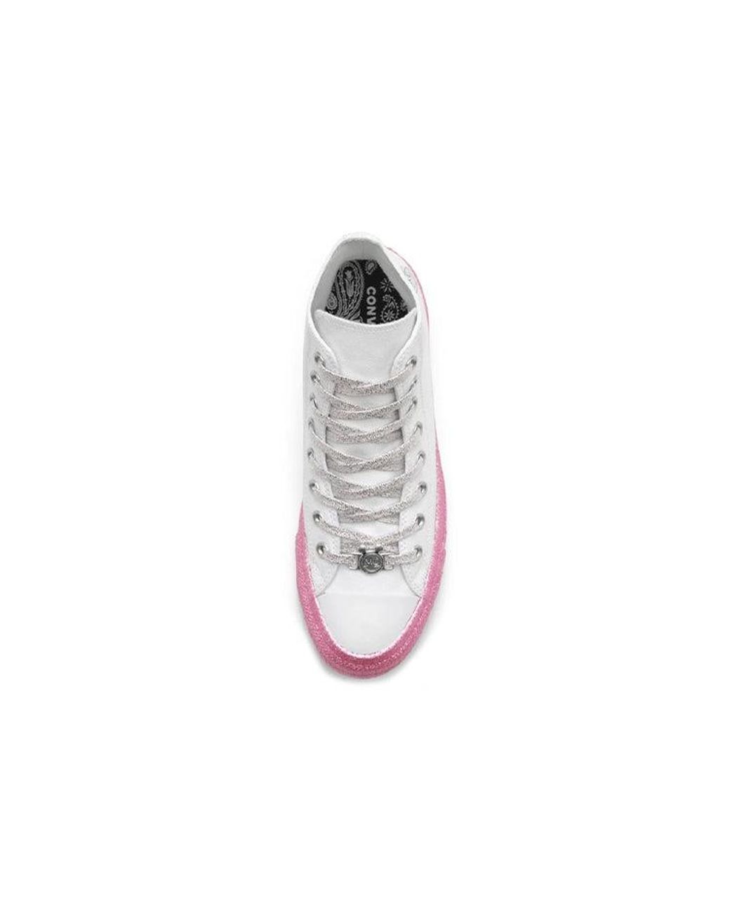 Converse White X Miley Cyrus Chuck Taylor All Star High for men