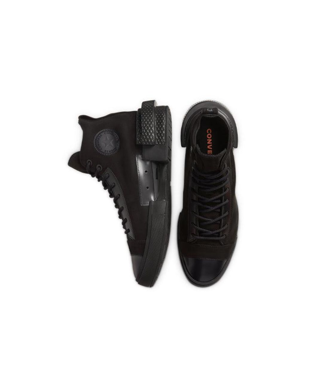 Converse Black All Star Disrupt Cx High 'Triple' for men