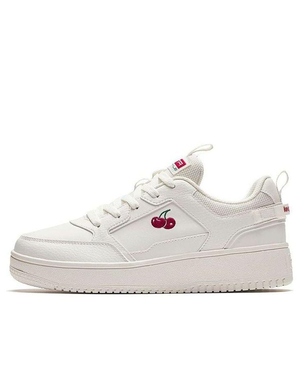 Anta White (Wmns) Life Collection Skateboarding Shoes With Cherries'