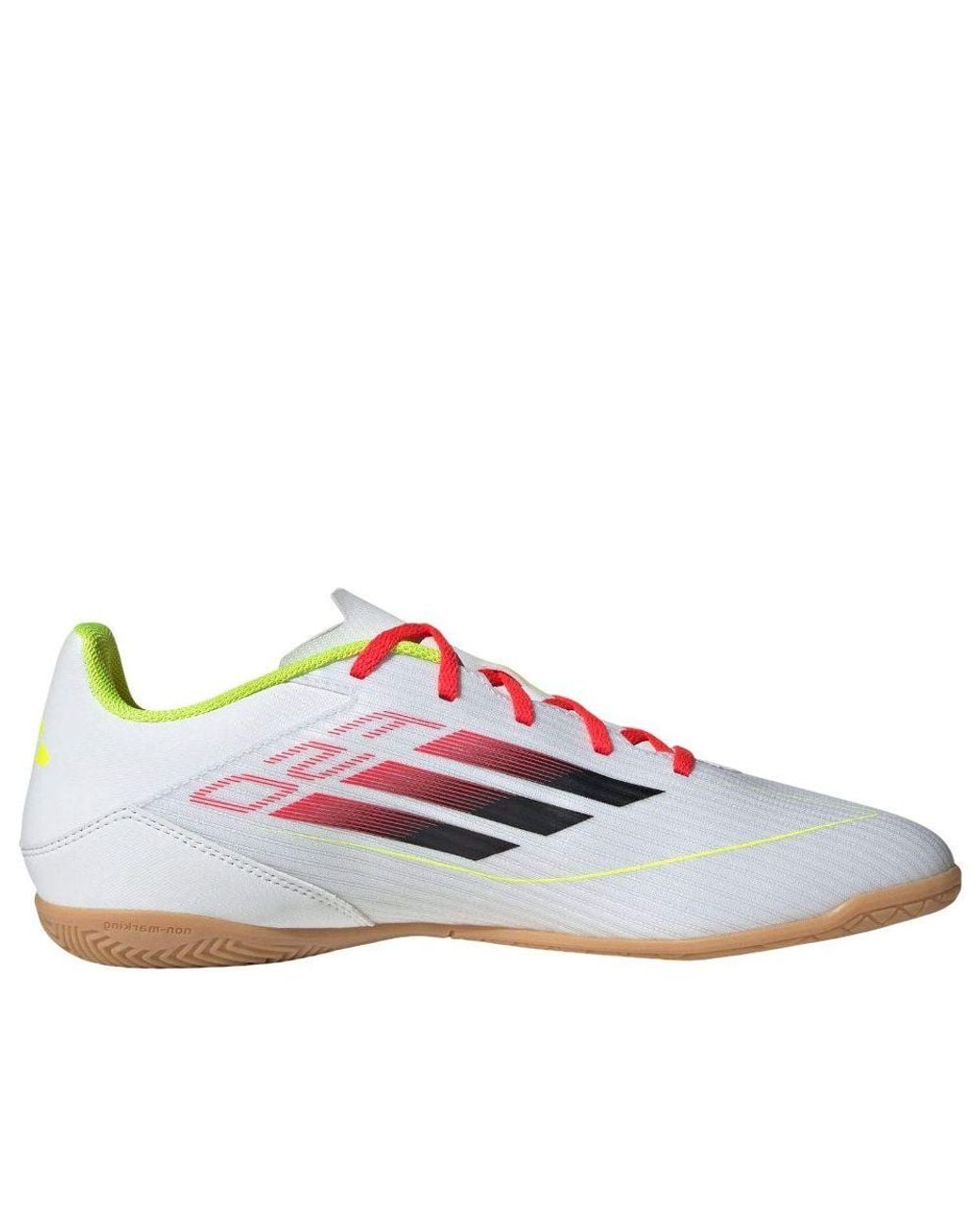Adidas White F50 League Lace Up Low Top Sneakers for men