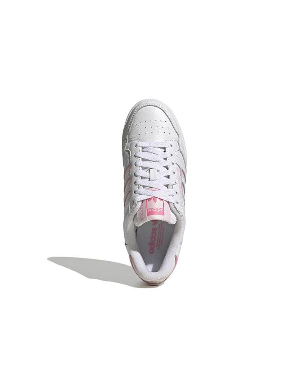 Adidas White Continental 80 Stripes Trainers