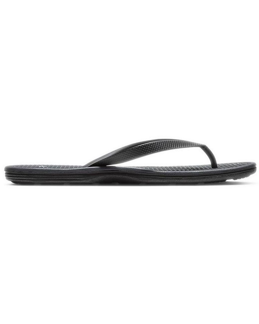 Nike Black Solarsoft 2 Flip Flop for men