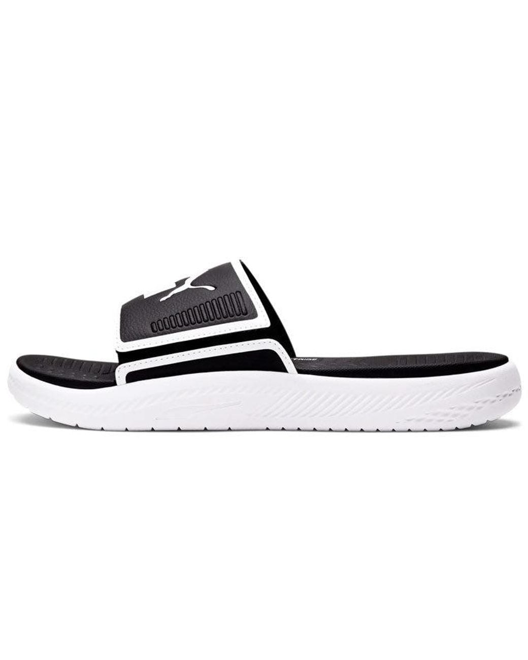 PUMA Blue Softride Slide for men