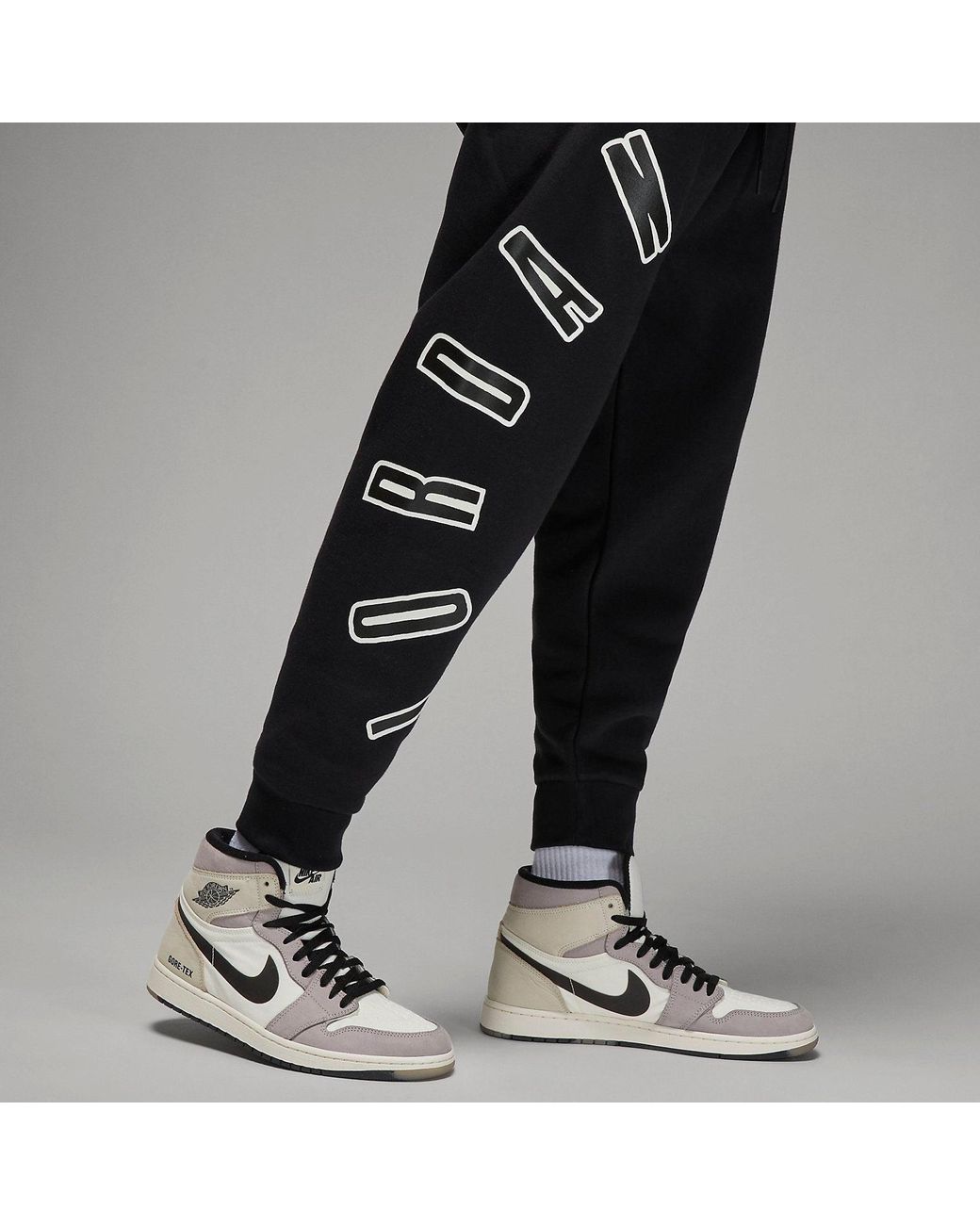Nike Black Flight Mvp Fleece Sweatpants for men