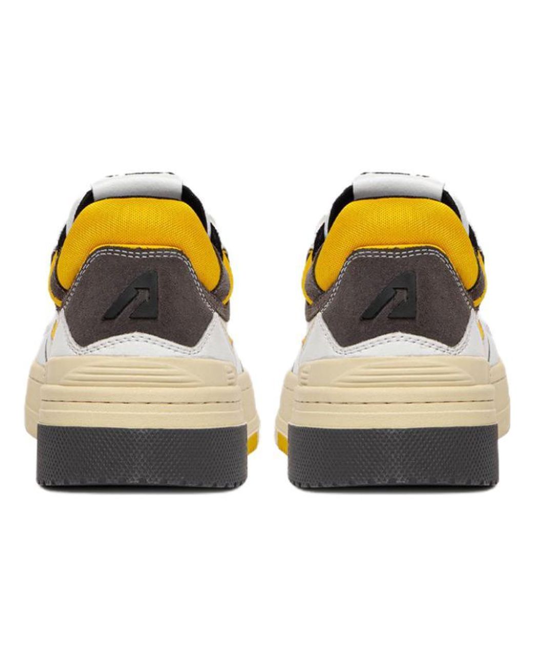Autry White Clc Leather Sneakers for men