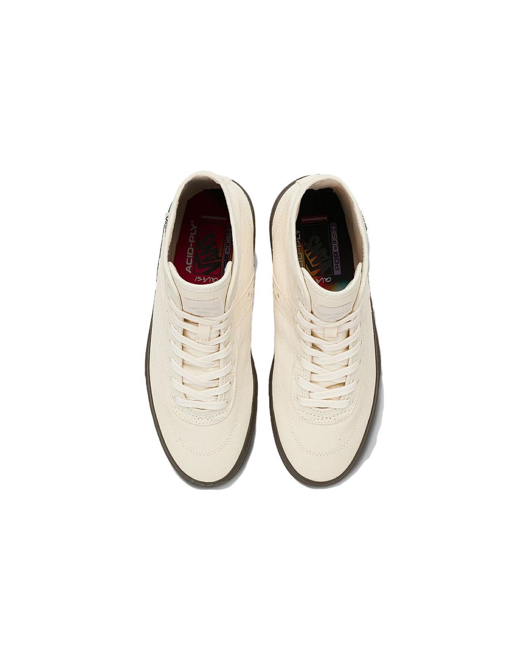 Vans White X Quasi Crockett High Decon for men