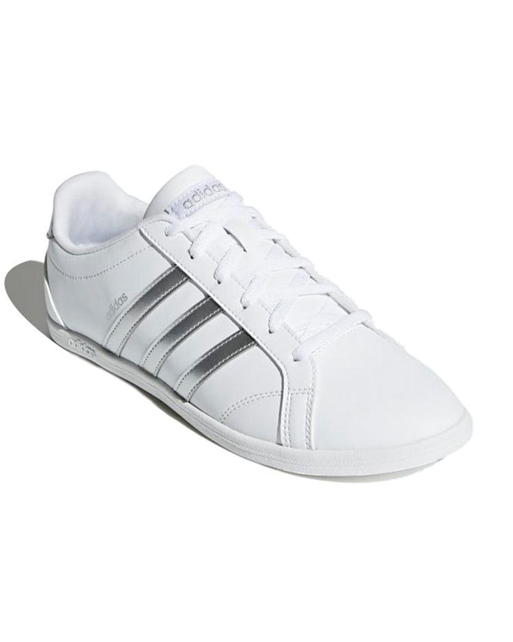 Adidas White (Wmns) Coneo Qt 'Metellic'