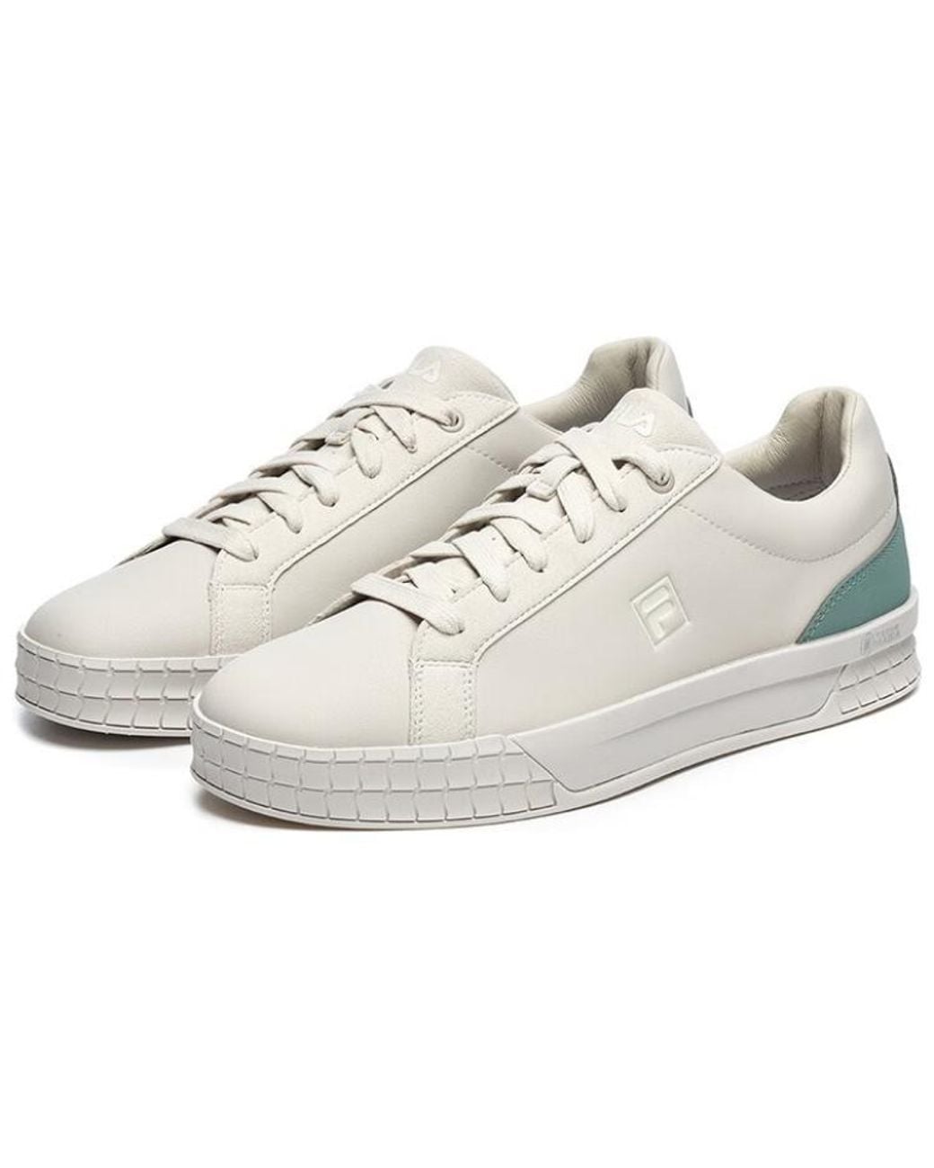 Fila White Ace Skate Shoes for men