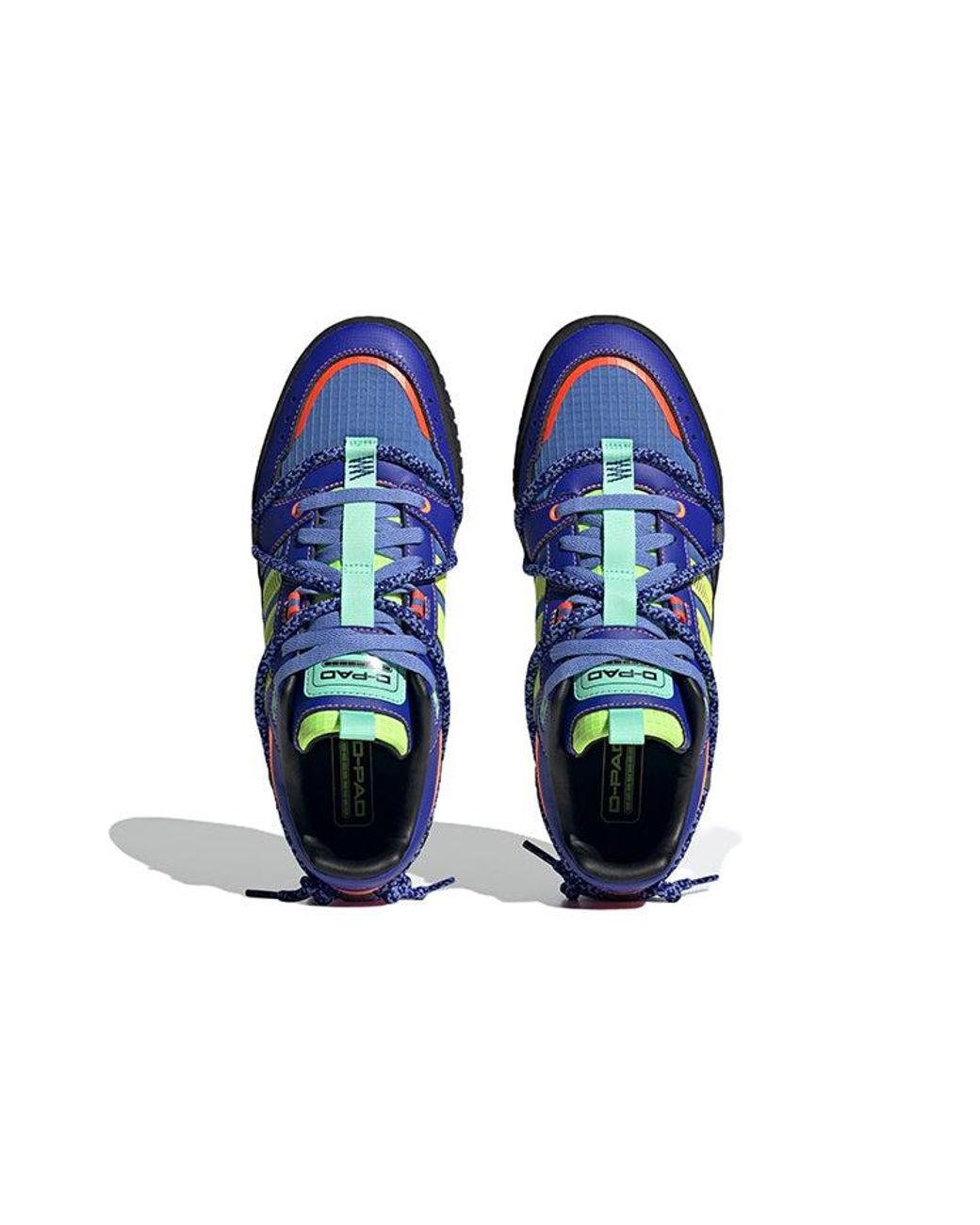 Adidas Blue Neo D-Pad 'Lucid Core Pulse Mint' for men