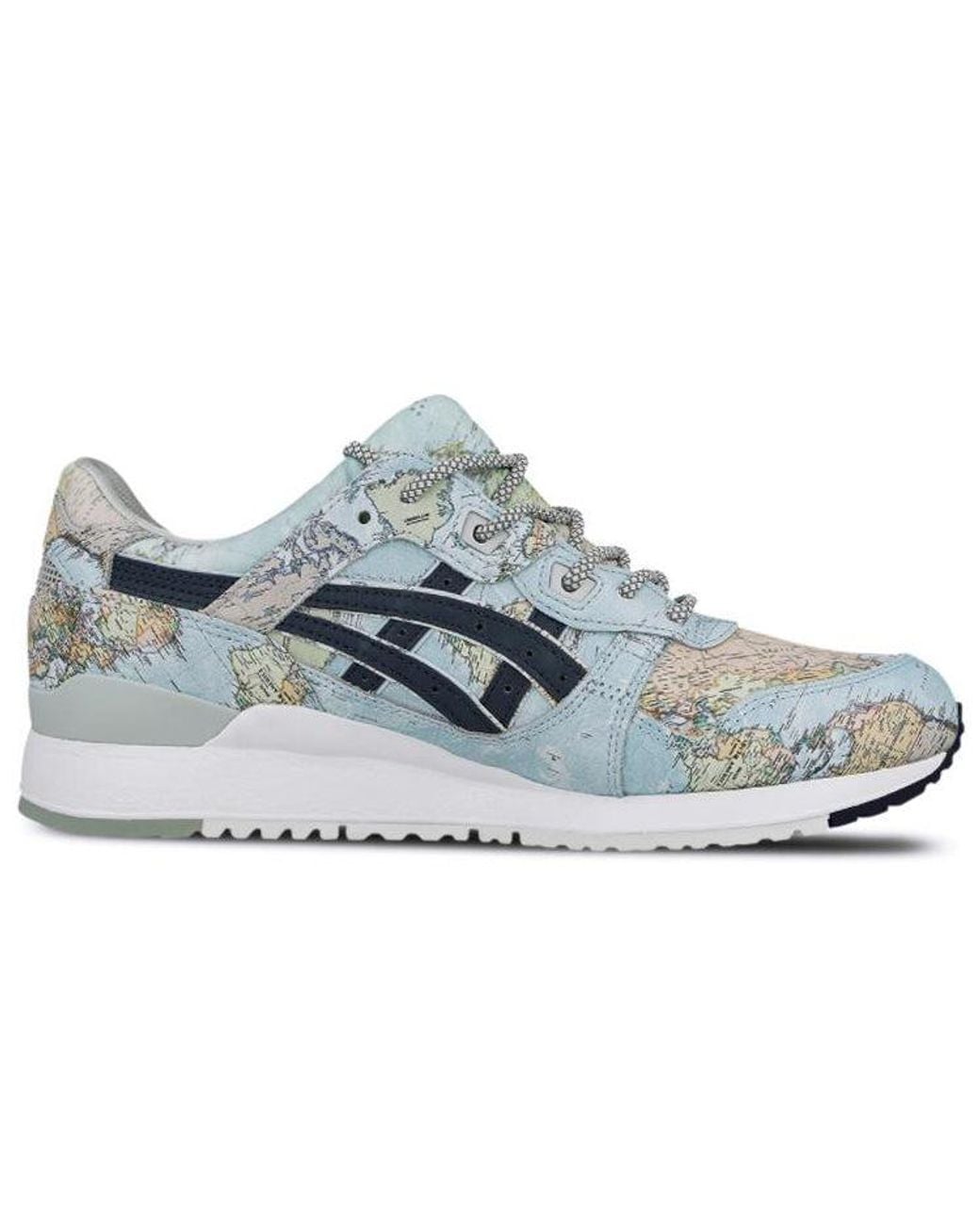 Asics Blue X Atmos Gel-Lyte 3 'World Map' for men