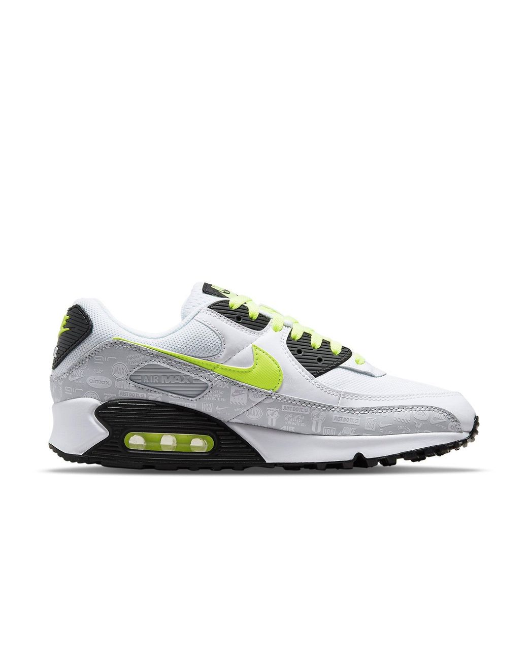 air max 90 reflective white