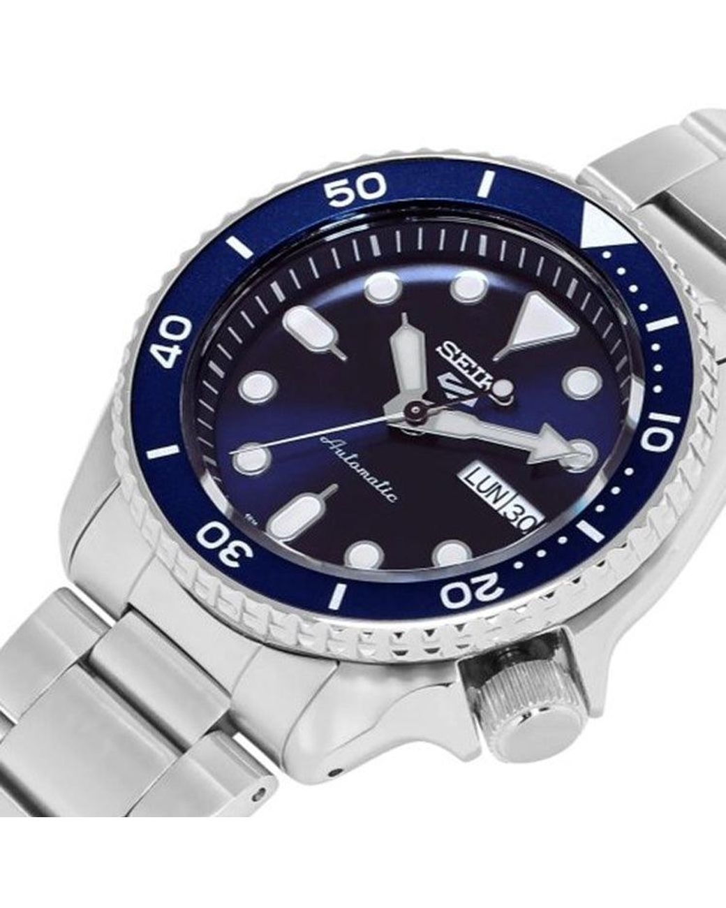 Seiko Blue Casual Waterproof Sports Mechanical
