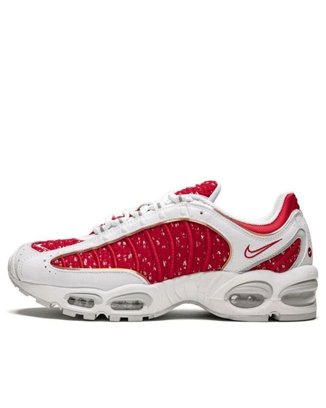 Nike Red X Supreme Air Max Tailwind 4 'University' for men