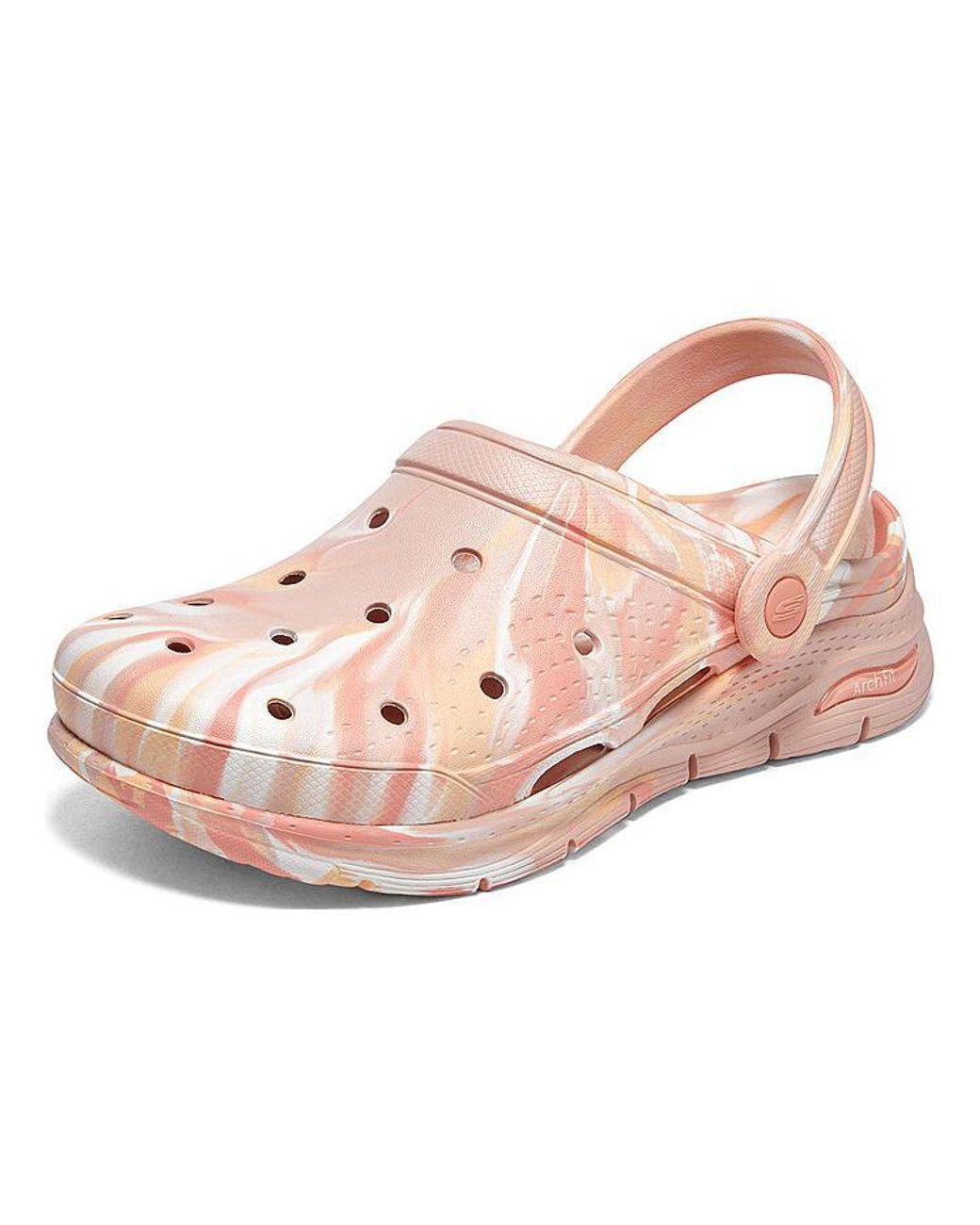 Skechers Pink (Wmns) Foamies Arch Fit Marble'
