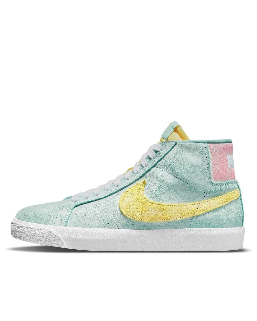 Nike Blue Zoom Blazer Mid Premium Sb 'Light Dew Zitron' for men