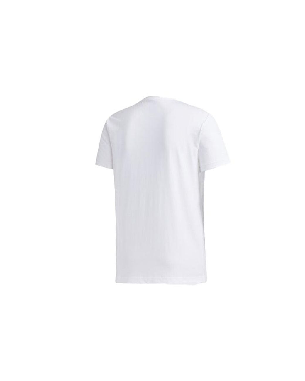 Adidas White Neo M Gk Tee1 Casual 2020 Round Neck for men