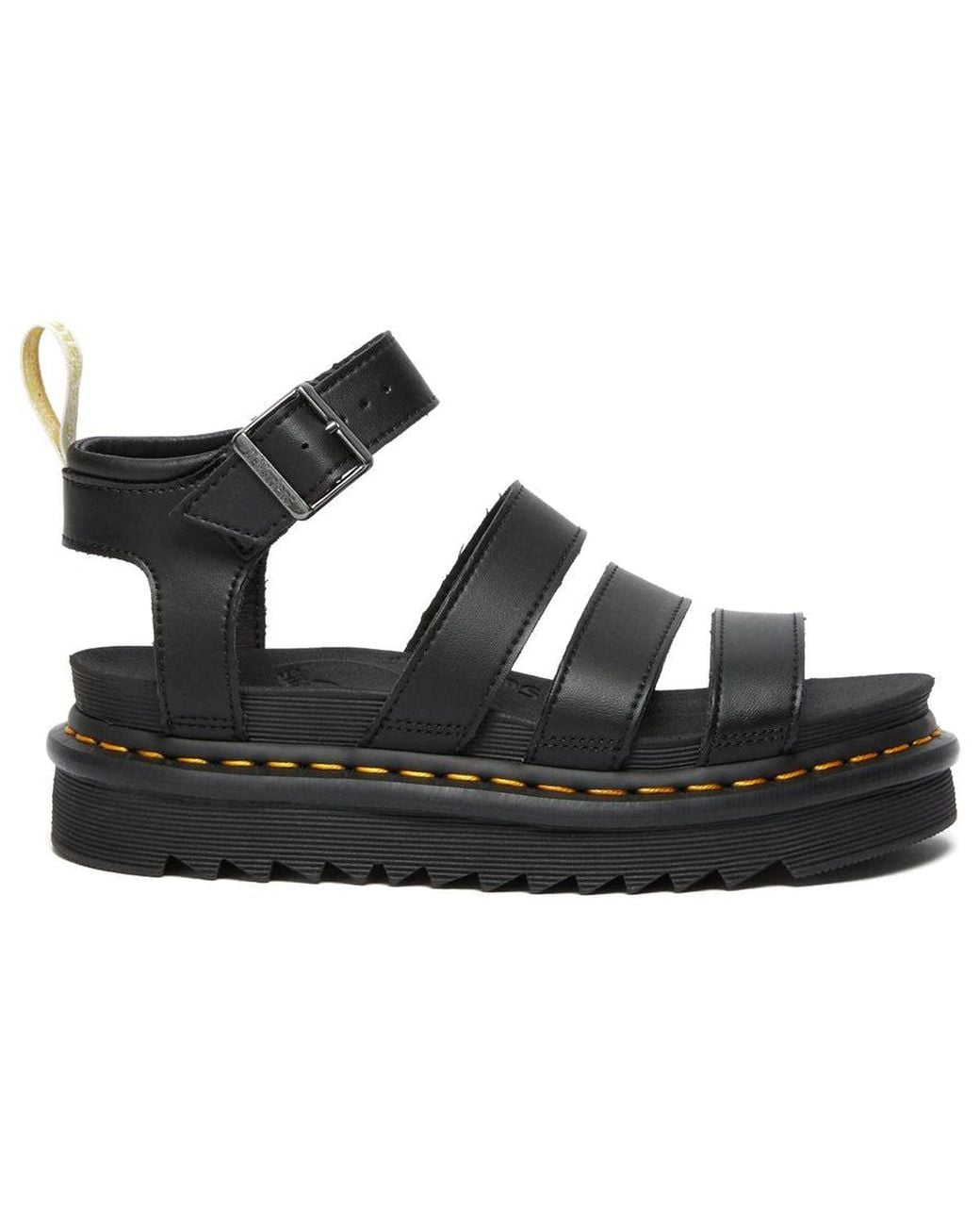 Dr. Martens Black (Wmns) Blaire Fashion Lihgt Platform Sandals
