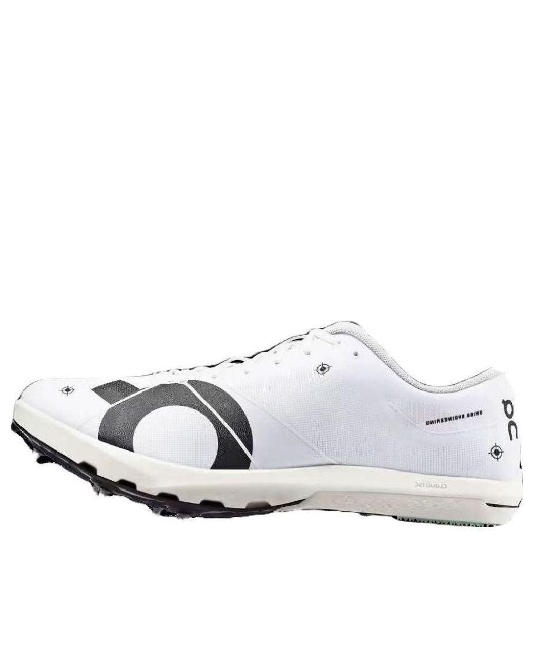 On Shoes White Cloudspike 10000M 'Undyed' for men