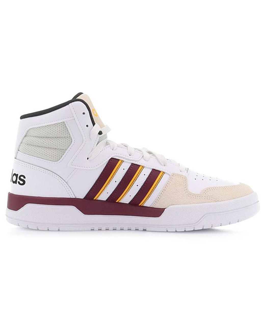 Adidas White Entrap Mid for men