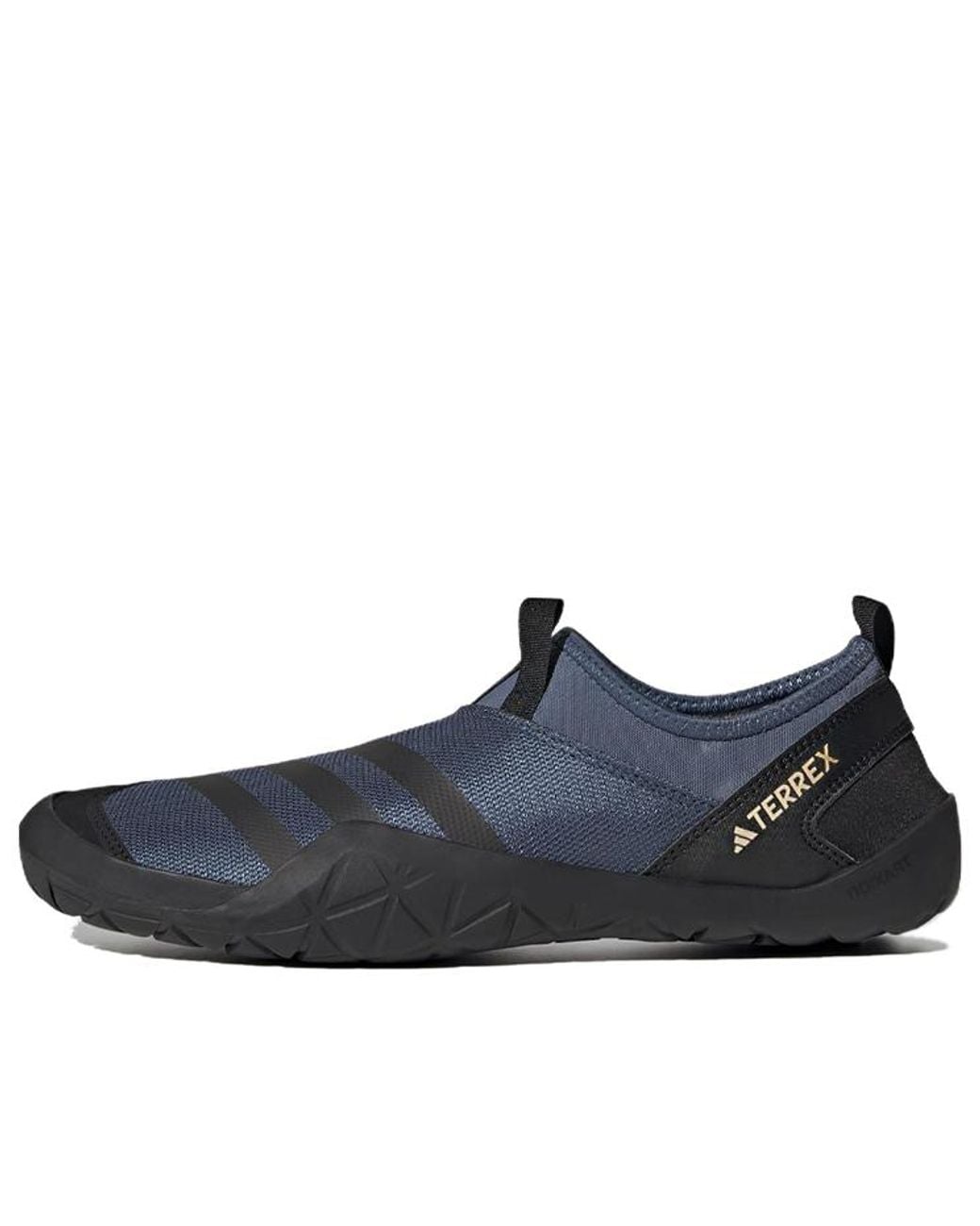 Adidas Blue Terrex Jawpaw Slip-On Heat.Rdy Water Shoes 'Wonder Steel' for men