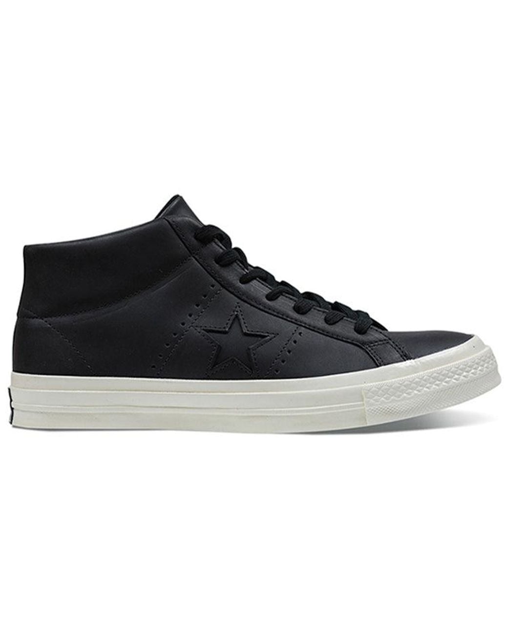 Converse Blue One Star Premium Leather High for men