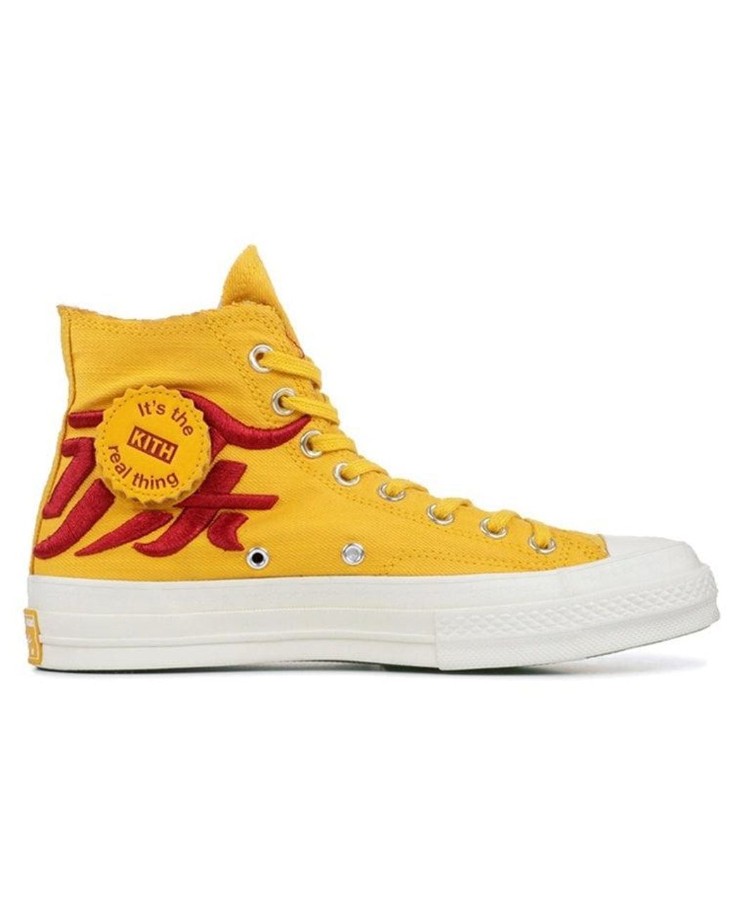Converse Yellow Kith X Coca-Cola X Chuck 70 Hi 'China' for men