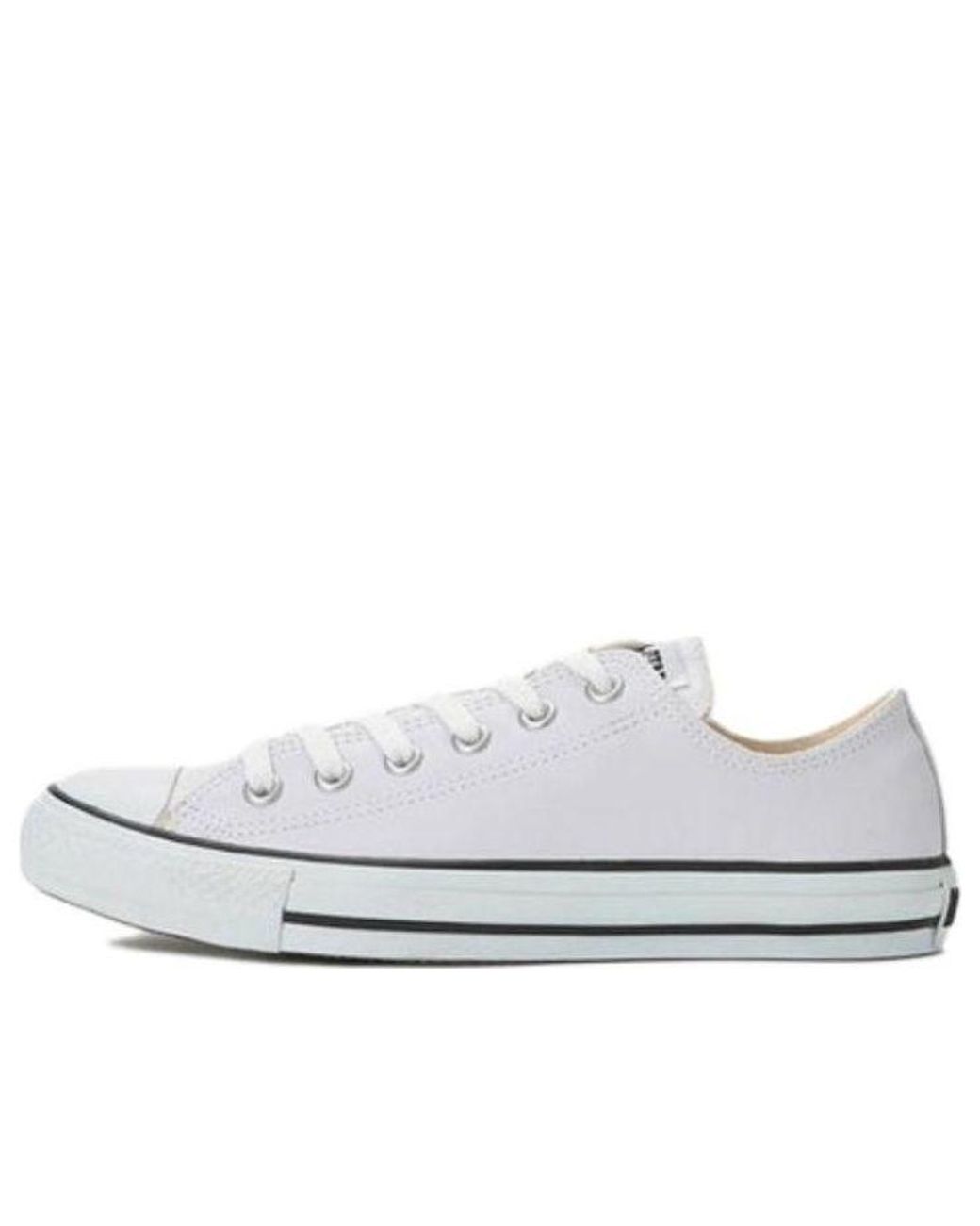 Converse White All Star Leather Ox for men