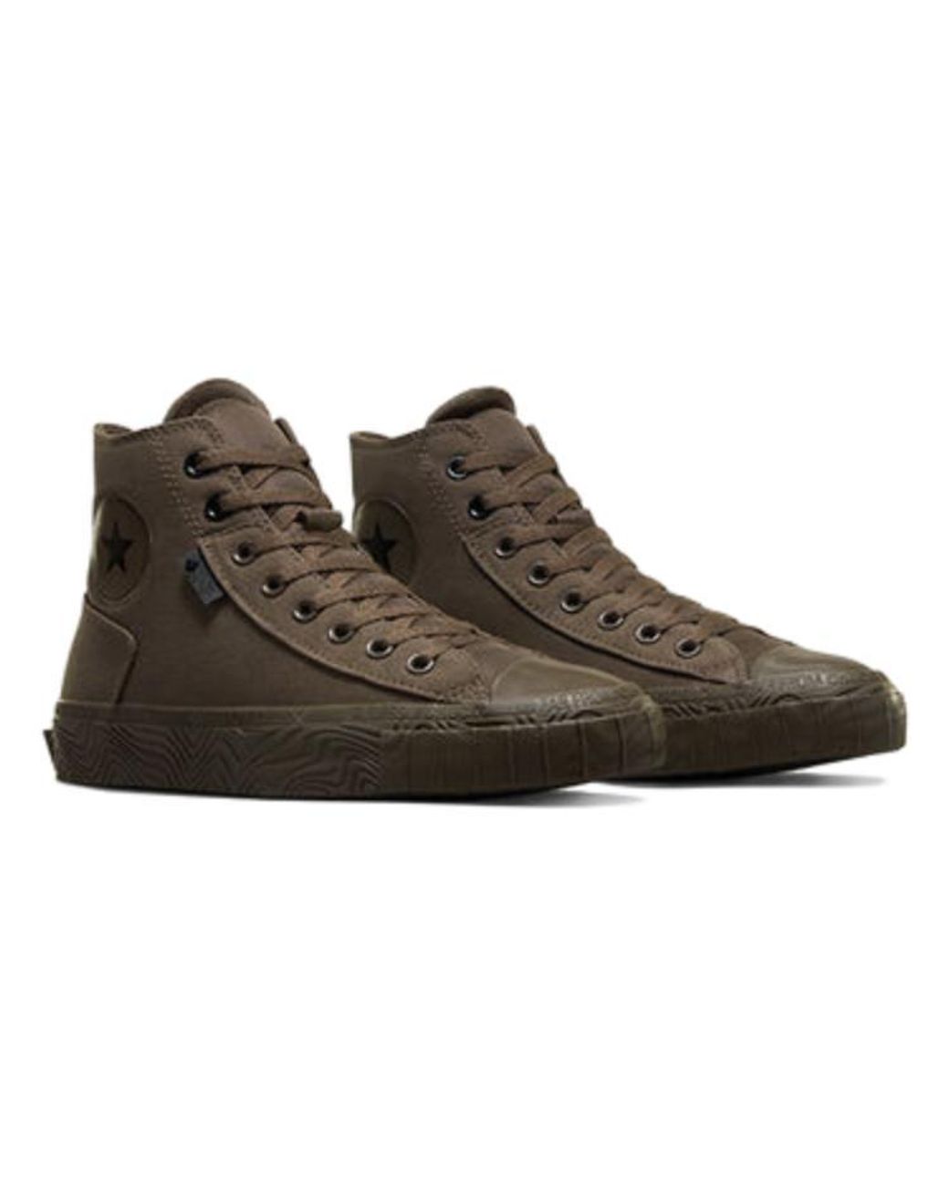 Converse Brown Chuck Taylor All Star Classic High Top 'Engine Smoke' for men