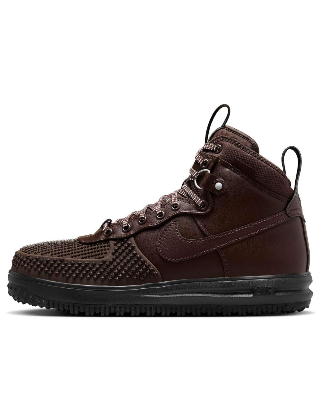 Nike Brown Lunar Force 1 Winterized Duckboot 'Baroque' for men