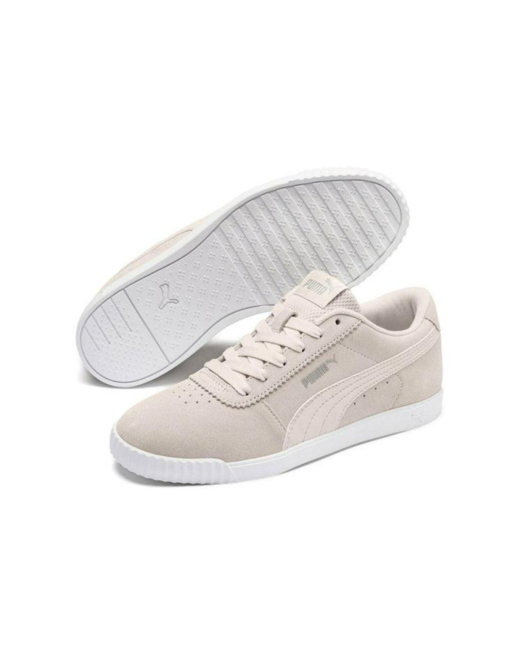 PUMA White (Wmns) Carina Slim Sd