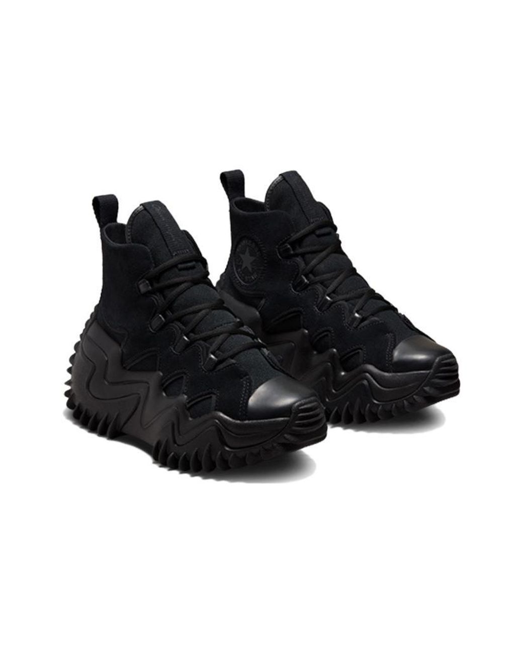 Converse Black Run Star Motion Hi-top Cx Platform Sneakers for men