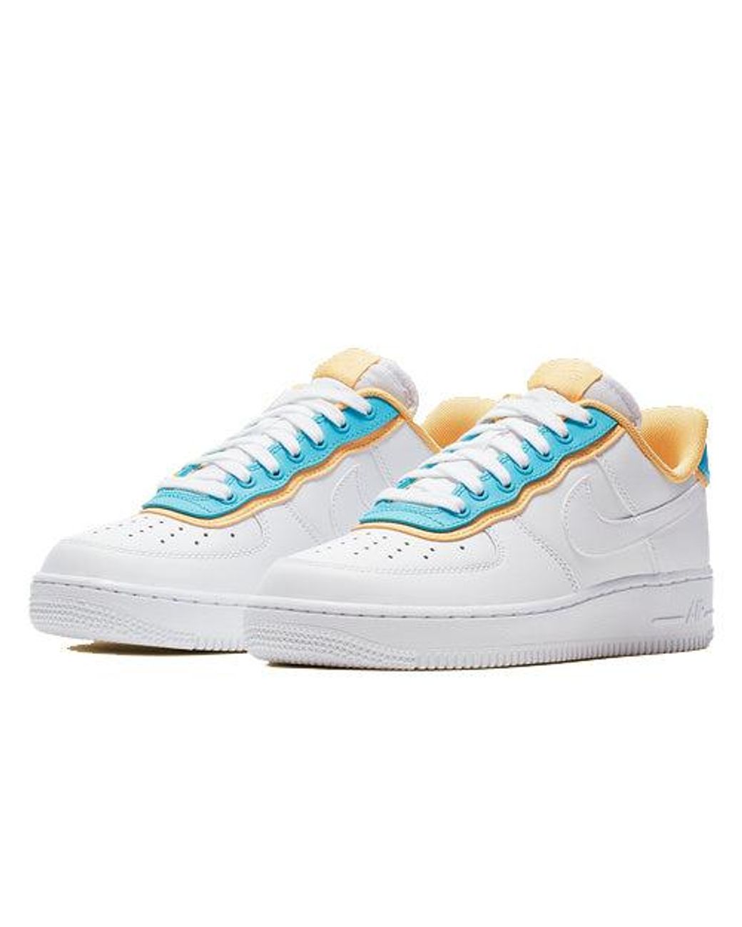 Nike White (Wmns) Air Force 1 Low Se Light Fury Topaz'