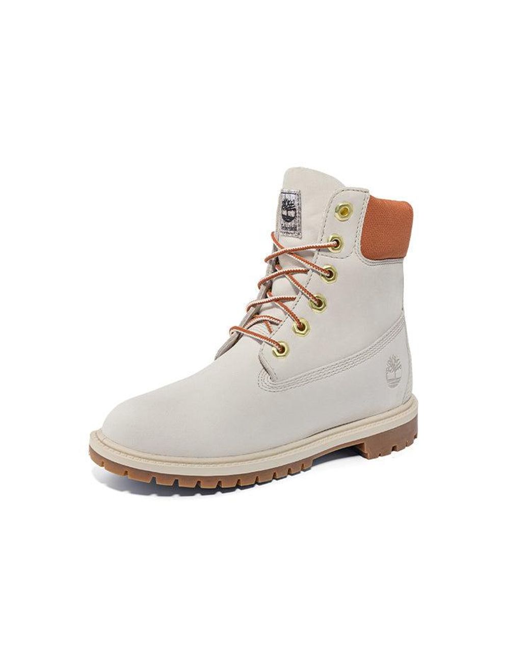 Timberland Natural (Wmns) Heritage 6 Inch Waterproof Boots Nubuck'