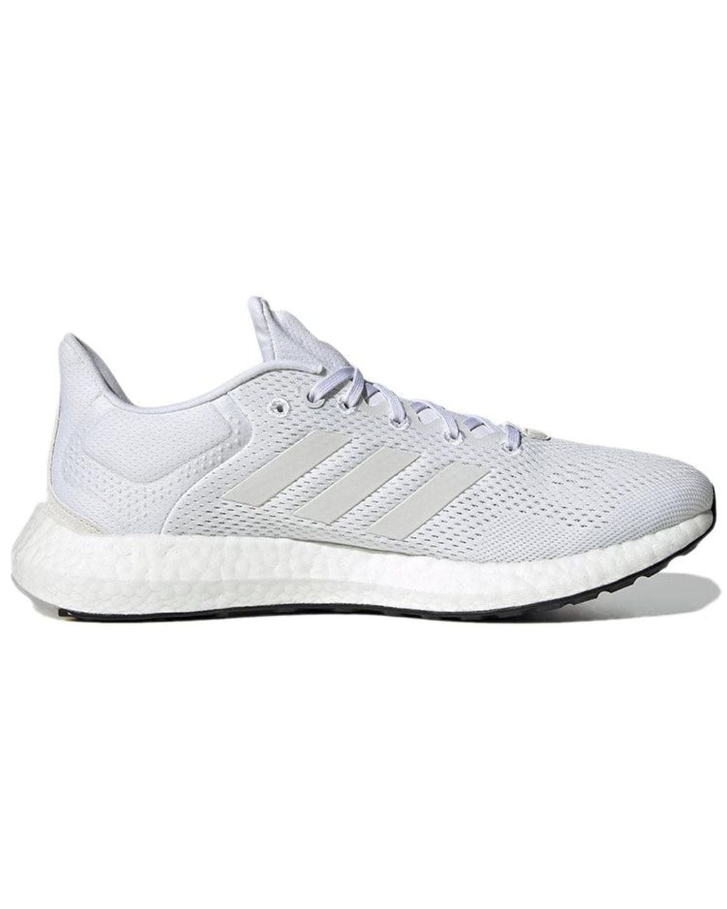 Adidas White Pureboost 21 Dash' for men
