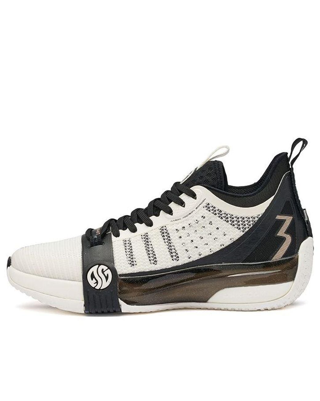 361 Degrees Black Aaron Gordon X Zen 3 Mod 'Yinyang' for men