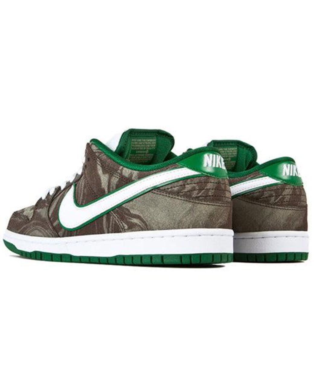 Nike Green Sb Dunk Low Prm 'Coffee' for men
