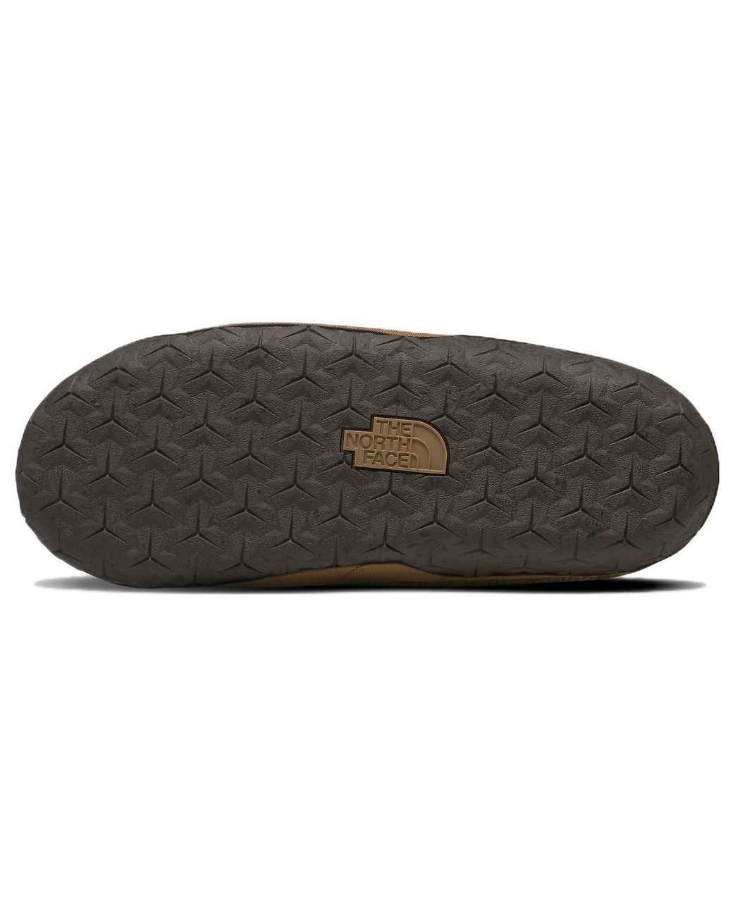 The North Face Brown Corduroy Nuptse Mules 'Utility' for men