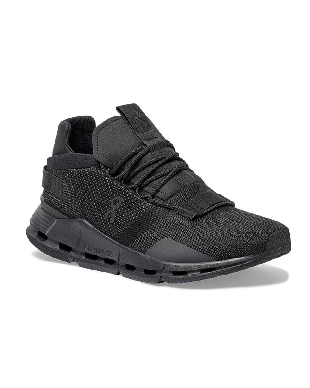 On Shoes Black Cloudnova Eclipse' for men