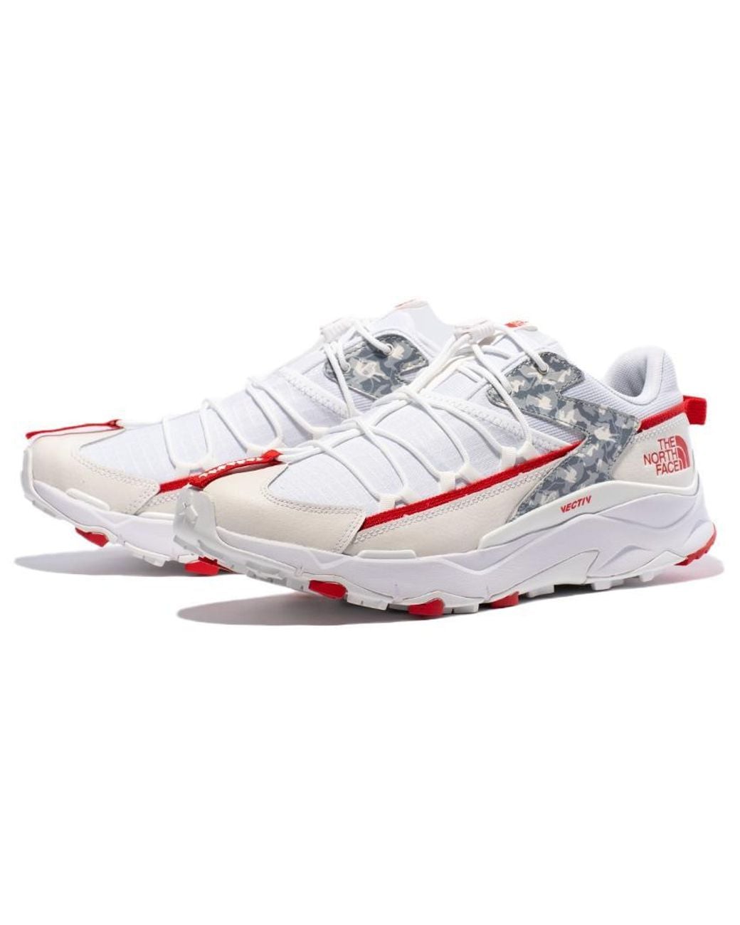 The North Face White Vectiv Taraval Tech Lny Hiking Shoes for men